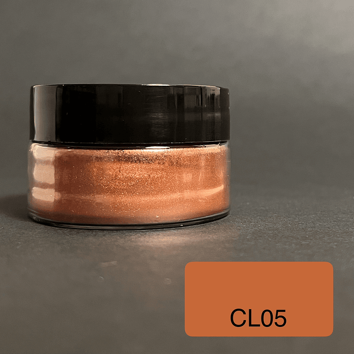 Polvo de mica 10g BRONCE (CL05), pigmento en polvo orgánico. 1