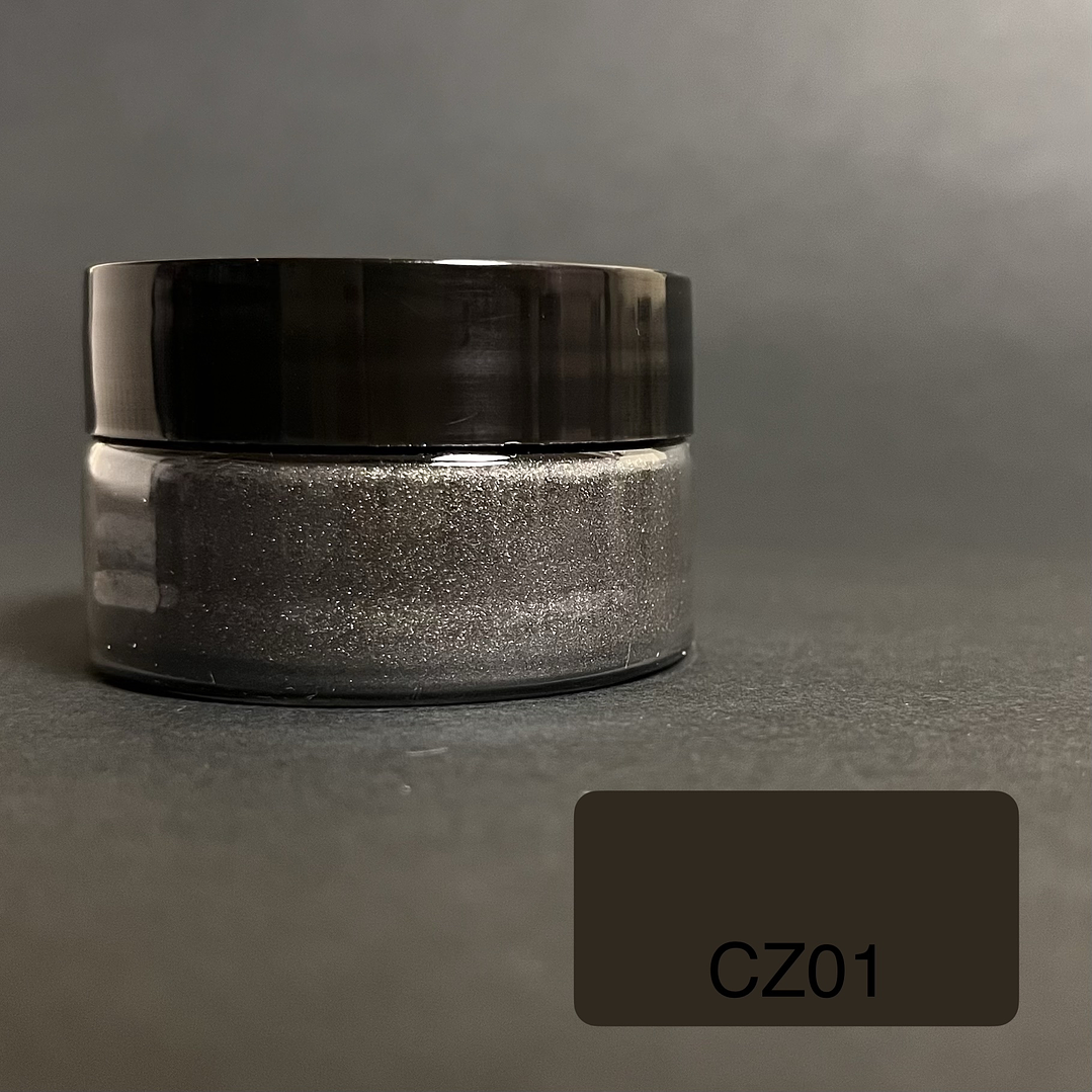 Polvo de mica 10g NEGRO (CZ01), pigmento en polvo orgánico. 1