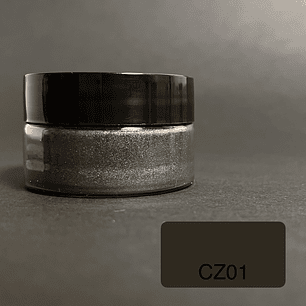 Polvo de mica 10g NEGRO (CZ01), pigmento en polvo orgánico.