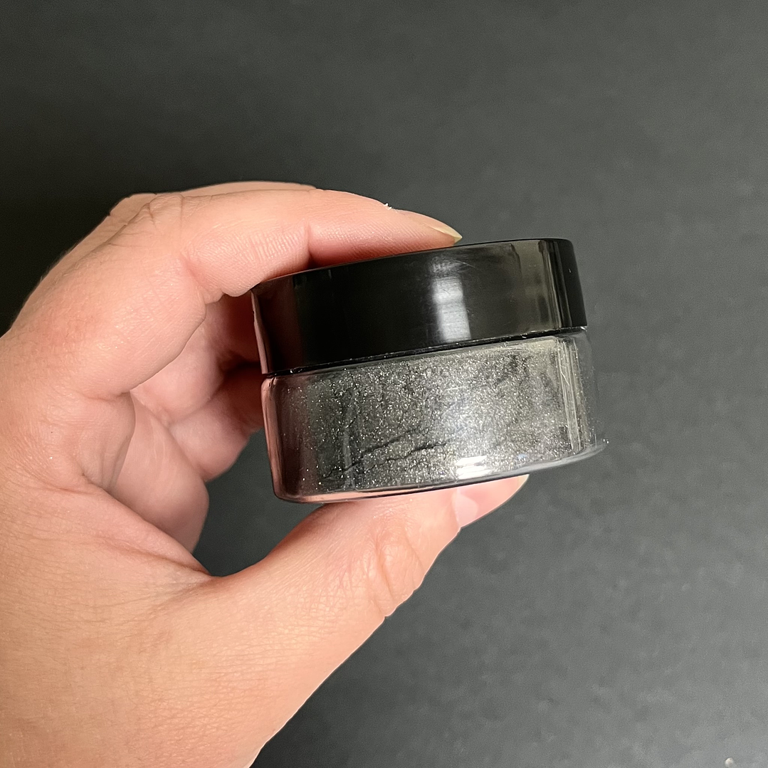 Polvo de mica 10g NEGRO (CZ01), pigmento en polvo orgánico. 2