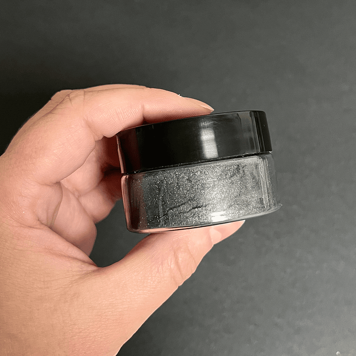Polvo de mica 10g NEGRO (CZ01), pigmento en polvo orgánico. 2