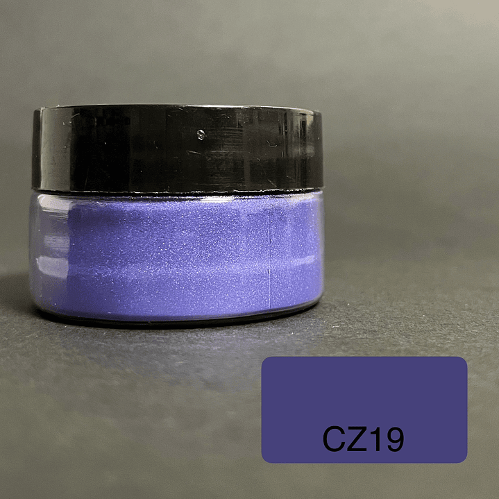Polvo de mica 10g PÚRPURA OSCURO (CZ19), pigmento en polvo orgánico. 1