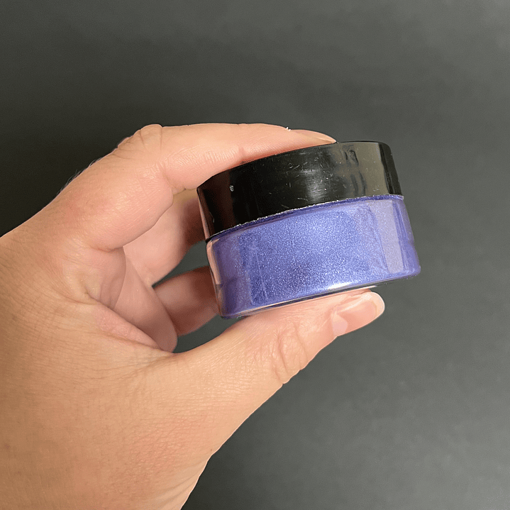 Polvo de mica 10g PÚRPURA OSCURO (CZ19), pigmento en polvo orgánico. 2