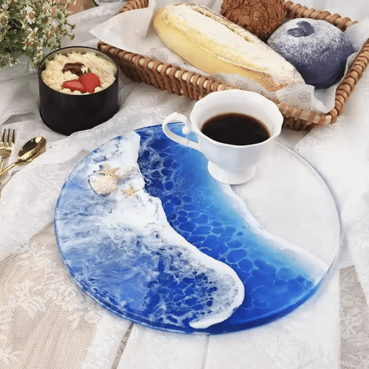 Molde de silicona circular 30cm liso  4