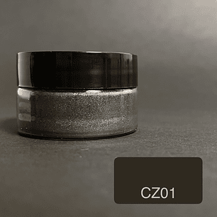 Polvo de mica 10g NEGRO (CZ01), pigmento en polvo orgánico.