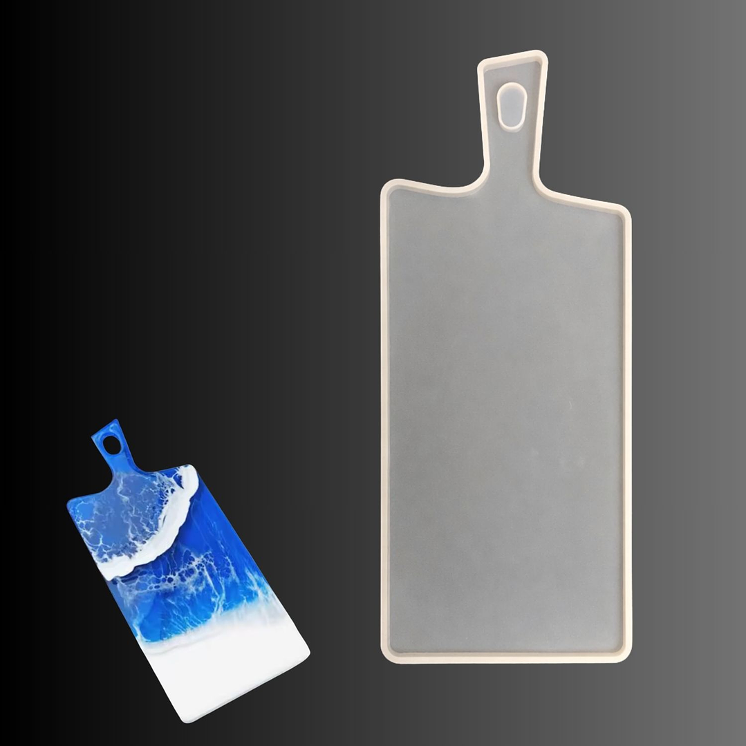 Molde de silicona tabla TRAPECIO 33cm, con mango. 1