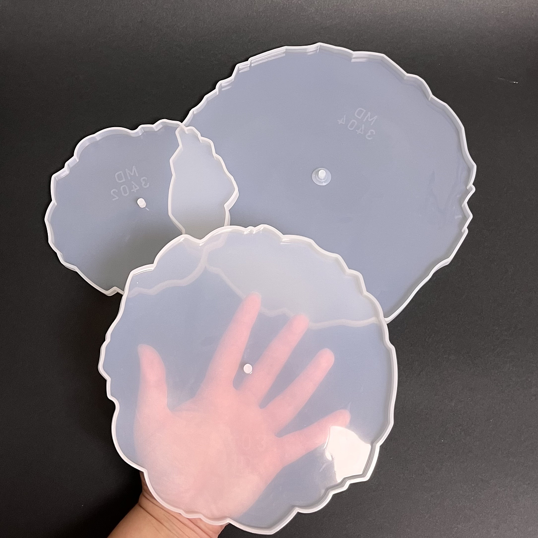 Set moldes de silicona bandejas TRES NIVELES CIRCULAR. 3