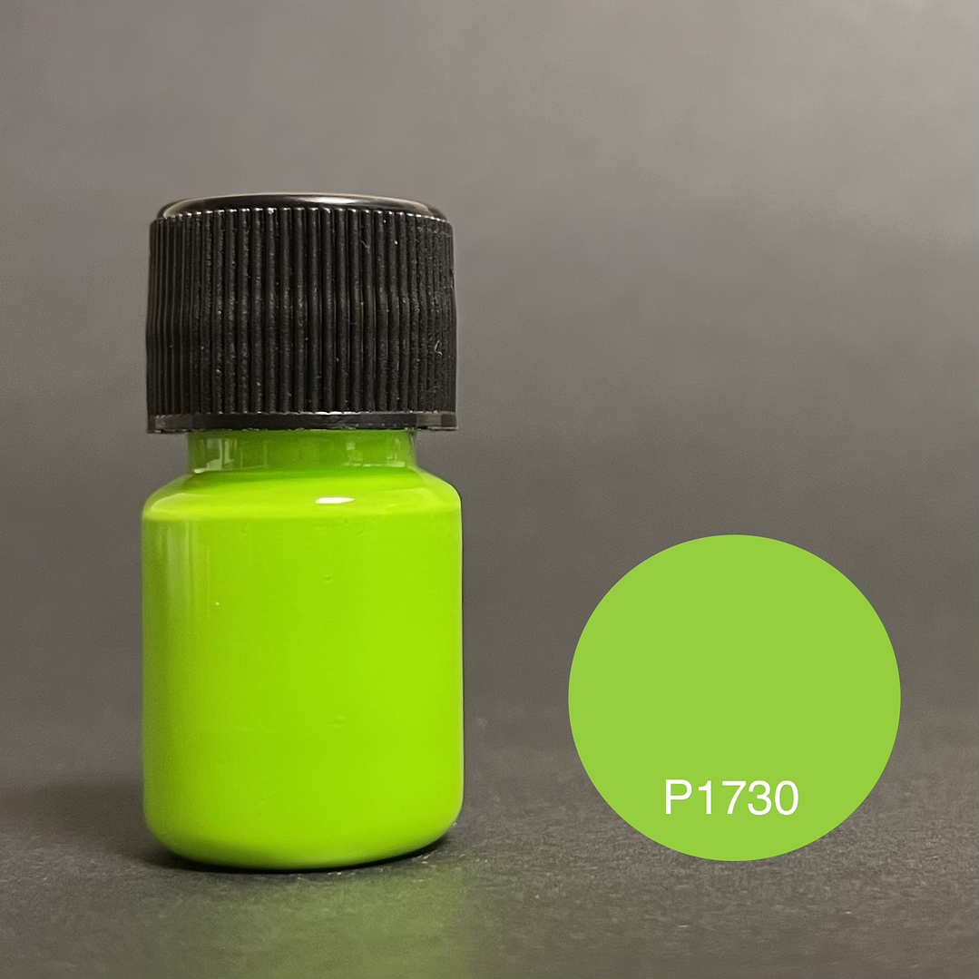 Pigmento en pasta acabado sólido 10g VERDE NEÓN 1