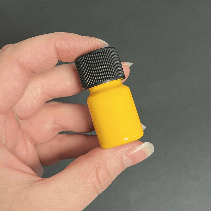 Pigmento en pasta acabado sólido 10g AMARILLO ORO 2