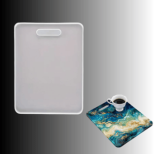 Molde de silicona tabla de cocina rectangular 34cm TIPO B