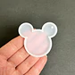 Molde de silicona llavero Mickey Mouse, 3,3cm. - Miniatura 1