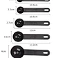 Set cucharas medidoras 5pcs, 1,25ml a 15ml.  - Miniatura 2