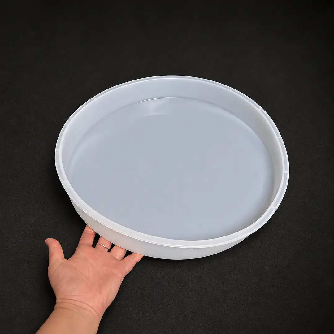 Molde de silicona circular mesa 36cm, profundidad 5cm.  3