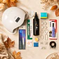 Kit inicial Premium resina UV 200g, 40pcs. Lámpara, biseles, camafeos, etc. - Miniatura 1