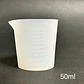 Vaso/taza mezcladora milimetrado de silicona 50ml - Miniatura 1