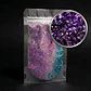 Shunky glitter grueso SIREN, 10g, camaleón púrpura y verde. - Miniatura 1