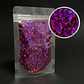 Shunky glitter grueso MORA MAGIC, 10g, púrpura, rosa y rojo. - Miniatura 1