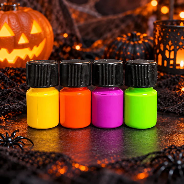 Pack pigmentos en pasta especial HALLOWEEN, cuatro tonos.  1