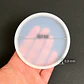 Molde de posavasos circular, 8,4cm diámetro, plano liso. - Miniatura 2