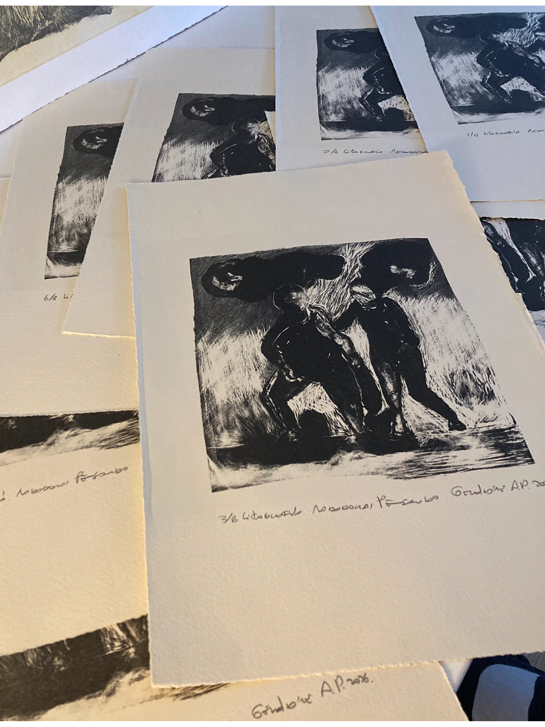 Nadadoras pensando 2