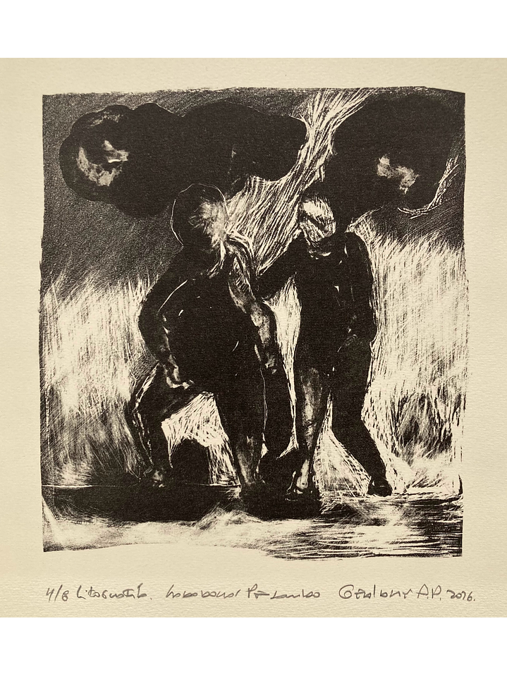 Nadadoras pensando 1