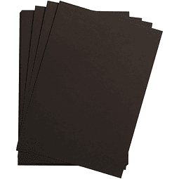 5 Láminas "Etival" doble cara para acuarela - Papel Negro 300 g (3 tamaños)