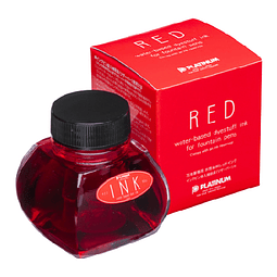 Tinta de botella de pluma estilográfica - Roja