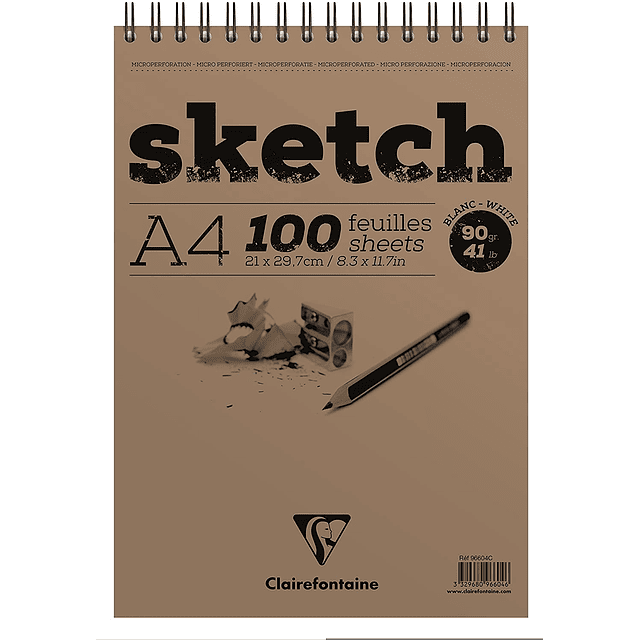 Sketch anillado pad 100 - (3 tamaños)