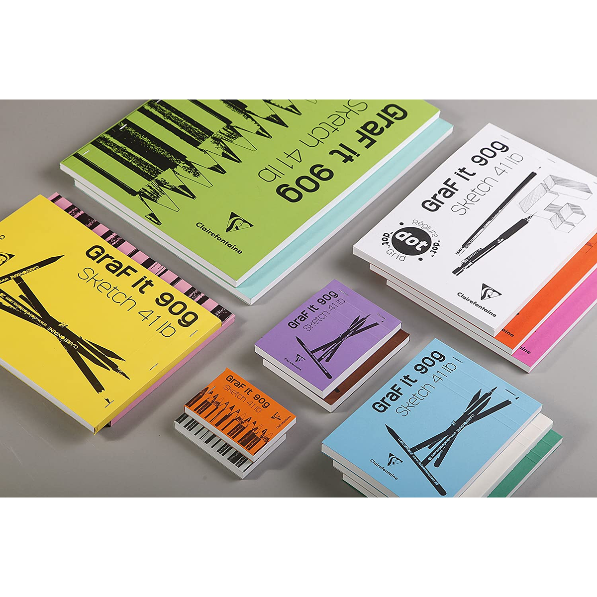 Bloc de dibujo GRAFiT 90g (5 tamaños)