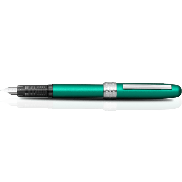 Platinum Plaisir Fountain Pen - Teal Green (Edición Especial)