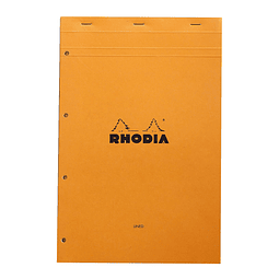 Libreta N°20 Perforado - 21 x 31,8 cm - (Hojas Amarillas)