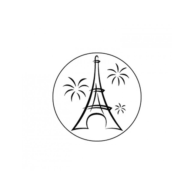 Sello de cera - Torre Eifel