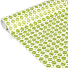 Rollo de papel de regalo - "Cuadrados Verdes" 5 m x 0,35 m