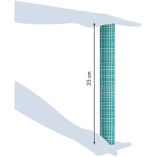Rollo de papel de regalo - "Líneas" 5 m x 0,35 m