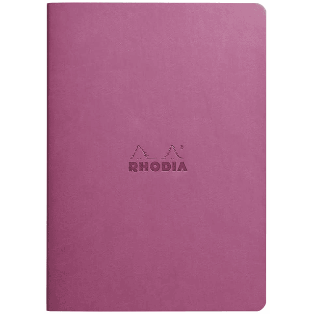 Cuaderno A5 con lomo cosido - Lila