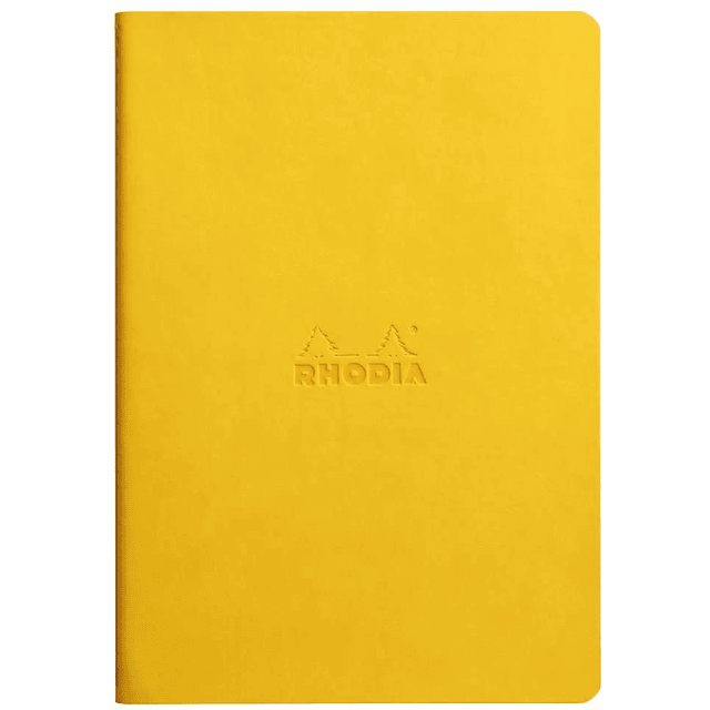 Cuaderno A5 con lomo cosido - Amarillo