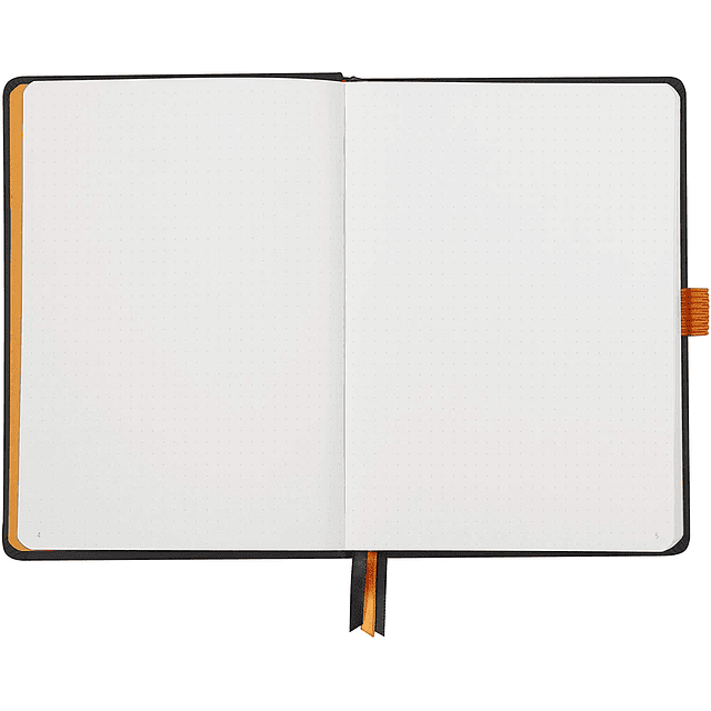 Rhodiarama GoalBook hojas color blancas 14,8 x 21 cm (6