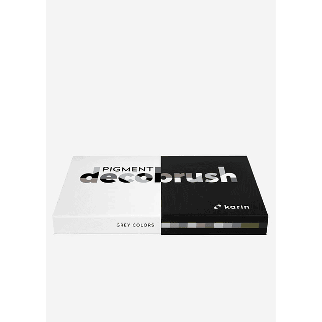 Pigment Decobrush | Grey Colors Collection 12 colors 