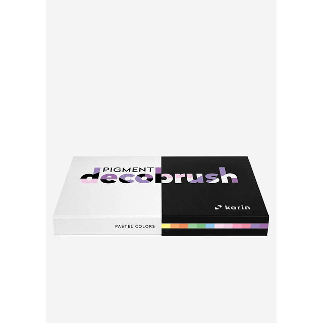Pigment Decobrush | Pastel Colors Collection 12 colors 