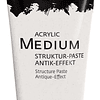 Medium Acrílico - "Struktur-Paste" - Efecto Antiguo (2 tamaños)