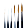 Serie 6318 - Sable Kolinsky puro - Liner Long point lettering brush