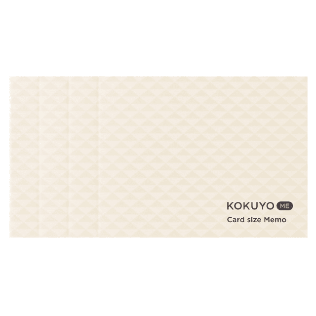 Kokuyo ME - Nota tamaño tarjeta (Colores)