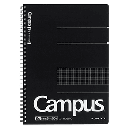 Cuaderno Cuadrados - Campus Anillado Doble (4 tamaños)