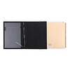 SYSTEMIC 25,2 x 17,9 cm - Porta documento de viaje - Negro