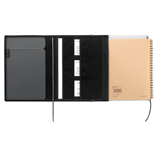 SYSTEMIC 21 x 14,8 cm - Porta documento de viaje - Negro