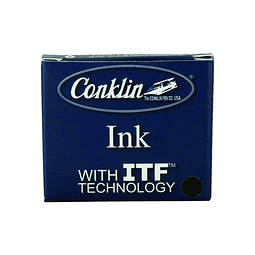 Cartuchos de tinta Conklin - 6 Unidades (12 Colores)