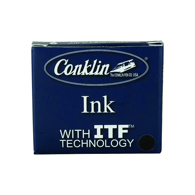 Cartuchos de tinta Conklin - 6 Unidades (12 Colores)