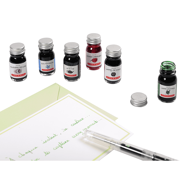 Frasco de tinta 10ml - 35 Colores