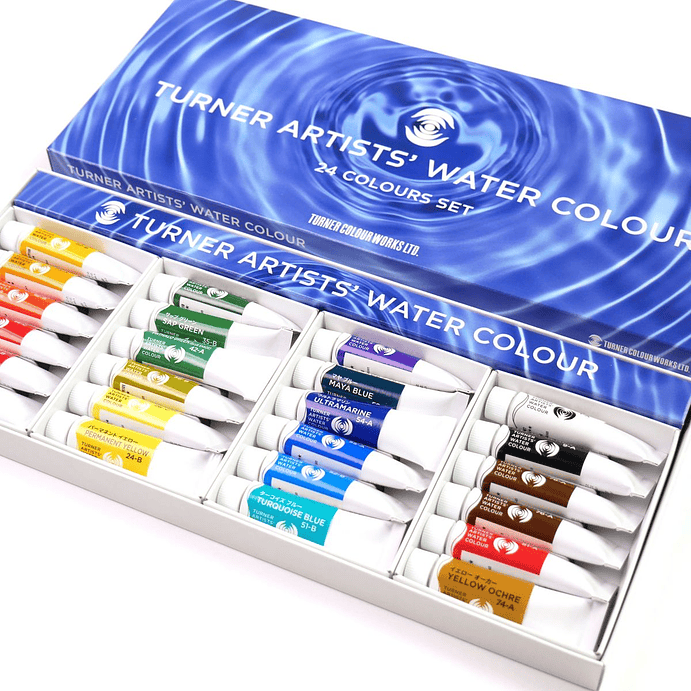 Set Acuarela Turner para Artistas - 24 tubos 5ml 2