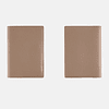 HOBONICHI TECHO A6 - LEATHER: TAUT (BEIGE & NAVY) 